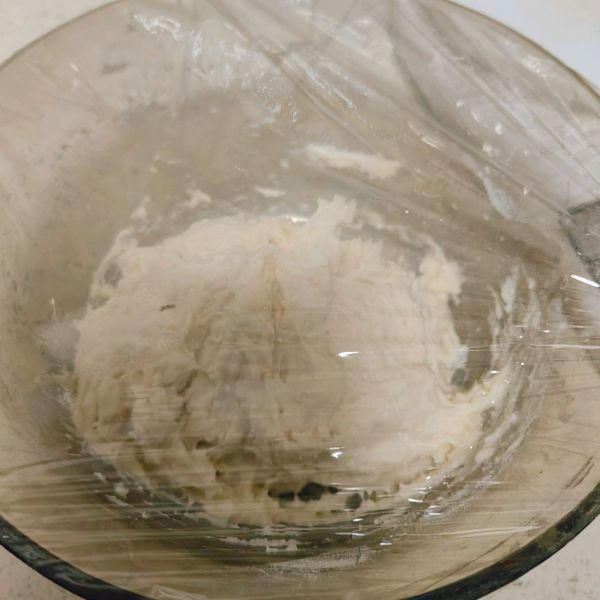 蔬菜鸡蛋肉末发面小软饼