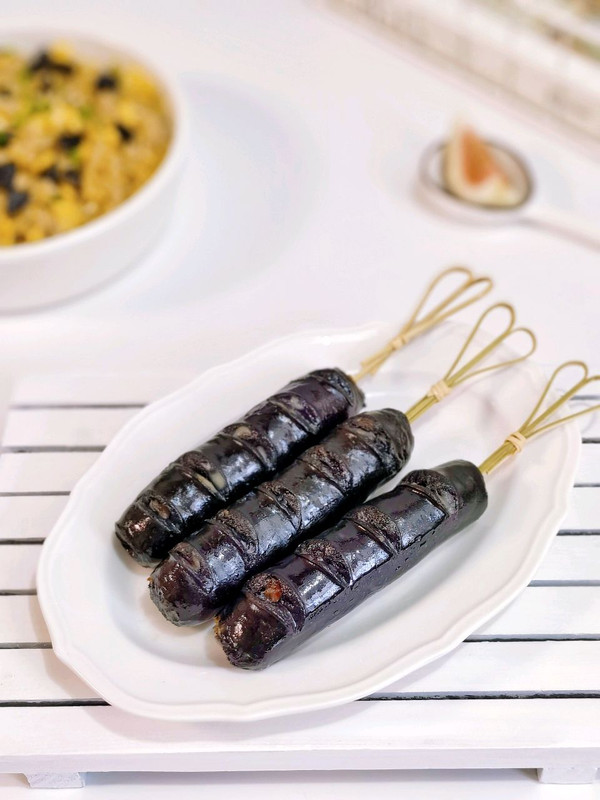 墨斗鱼肠蛋炒饭