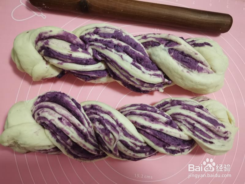 高颜值紫薯吐司的做法