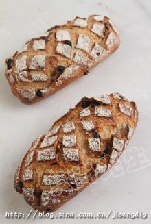 裸麦无花果面包