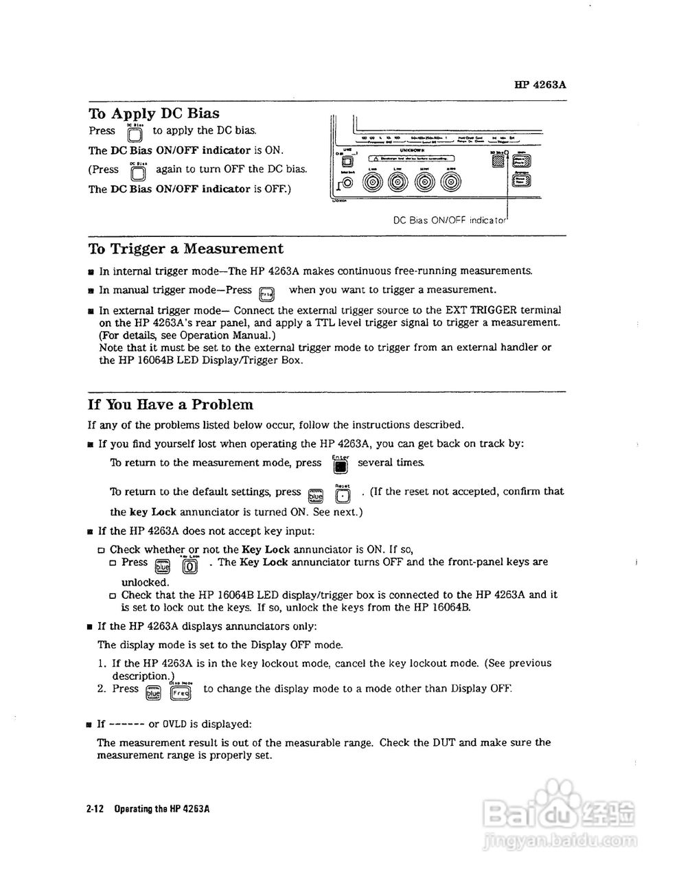 HP4263A电桥说明书:[3]