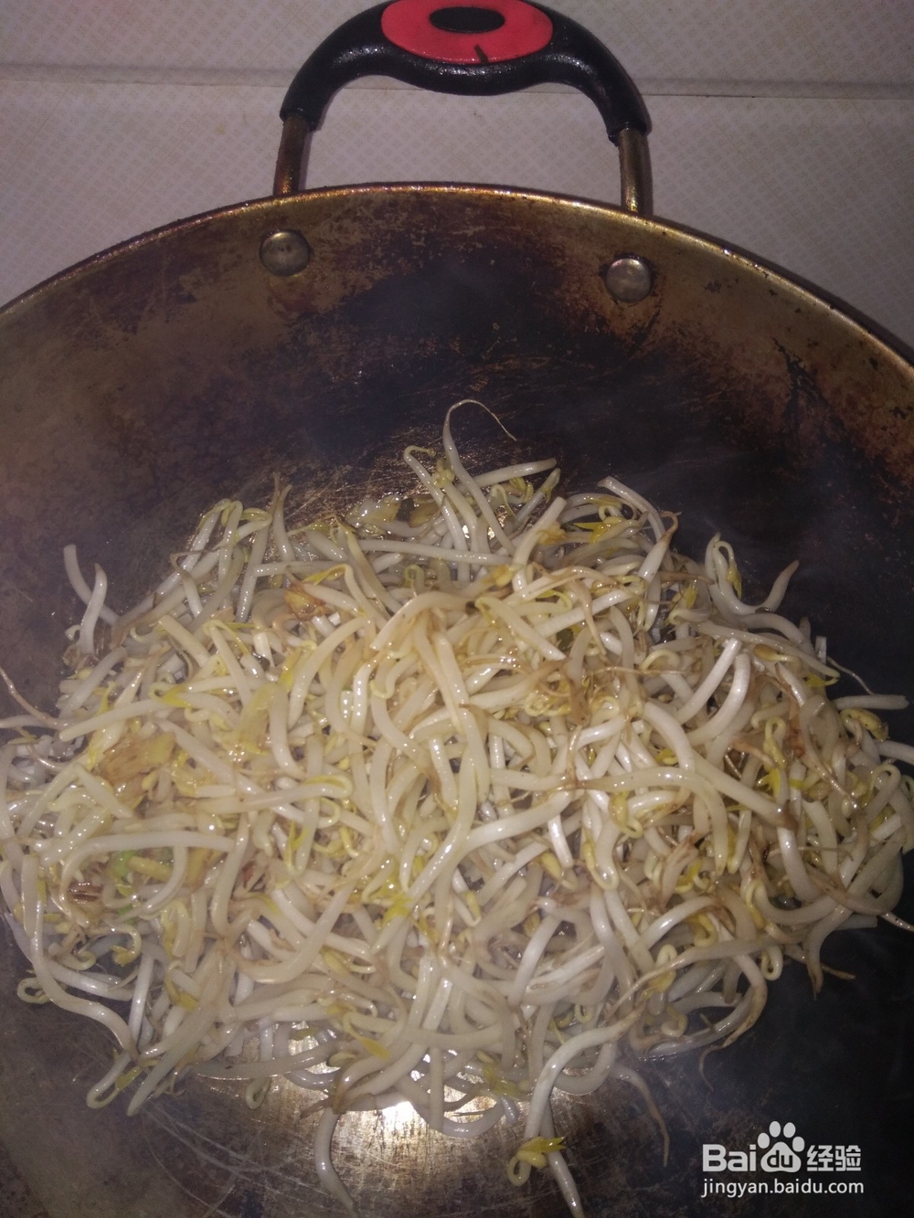 简单的清炒绿豆芽