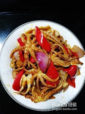 爆炒八爪鱼的做法