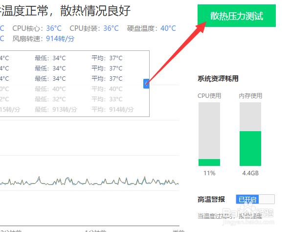 电脑安装CPU风扇后怎么进行检测