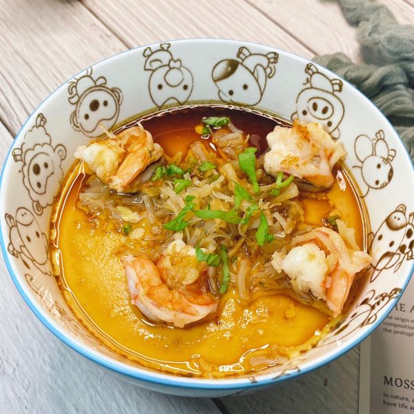 干贝美味水蒸蛋