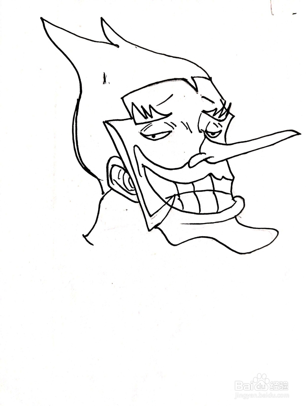 《航海王》系列之福克西简笔画