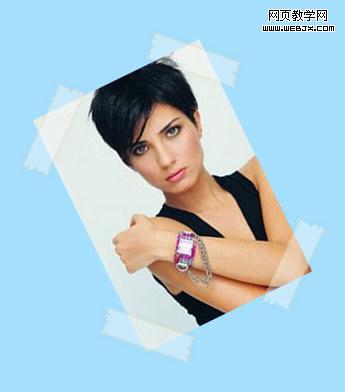 PhotoShop基础教程：照片贴片胶布