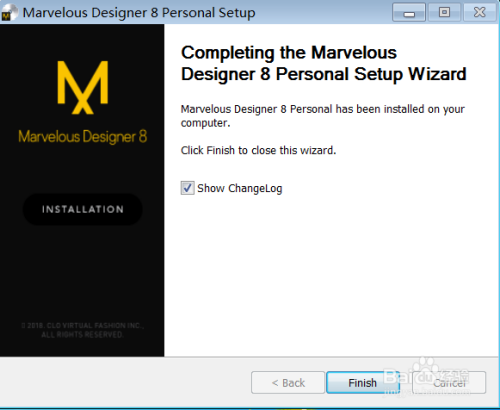 window系统安装MarvelousDesigner_8 教程
