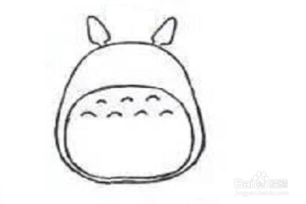 最受喜爱的动漫角色龙猫的画法