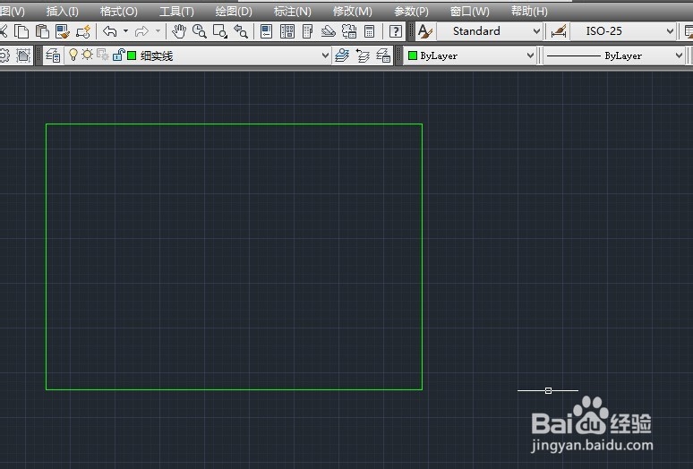 AutoCAD2012如何绘制图幅