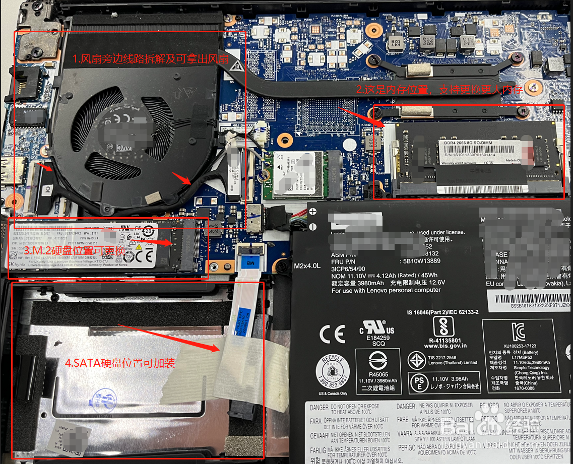 Thinkpad E14 怎么拆机清灰