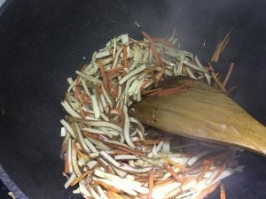 冬笋小炒-色香味，素食主义