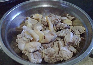 干锅旱鸭的制作方法