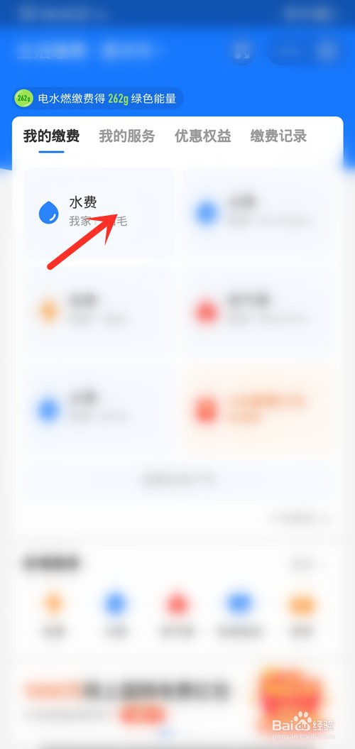 支付宝如何查询水费