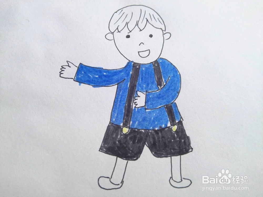 简笔画之人物画经验分享二