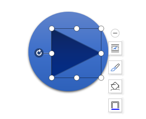 WPS文档如何画点击播放的符号