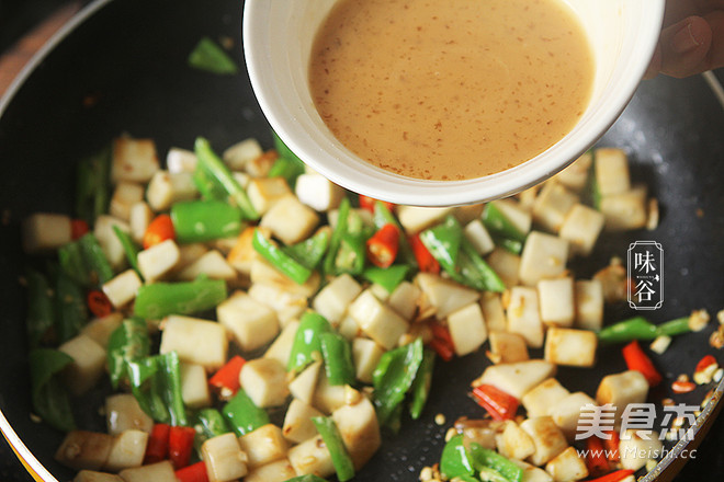 宫保杏鲍菇的做法