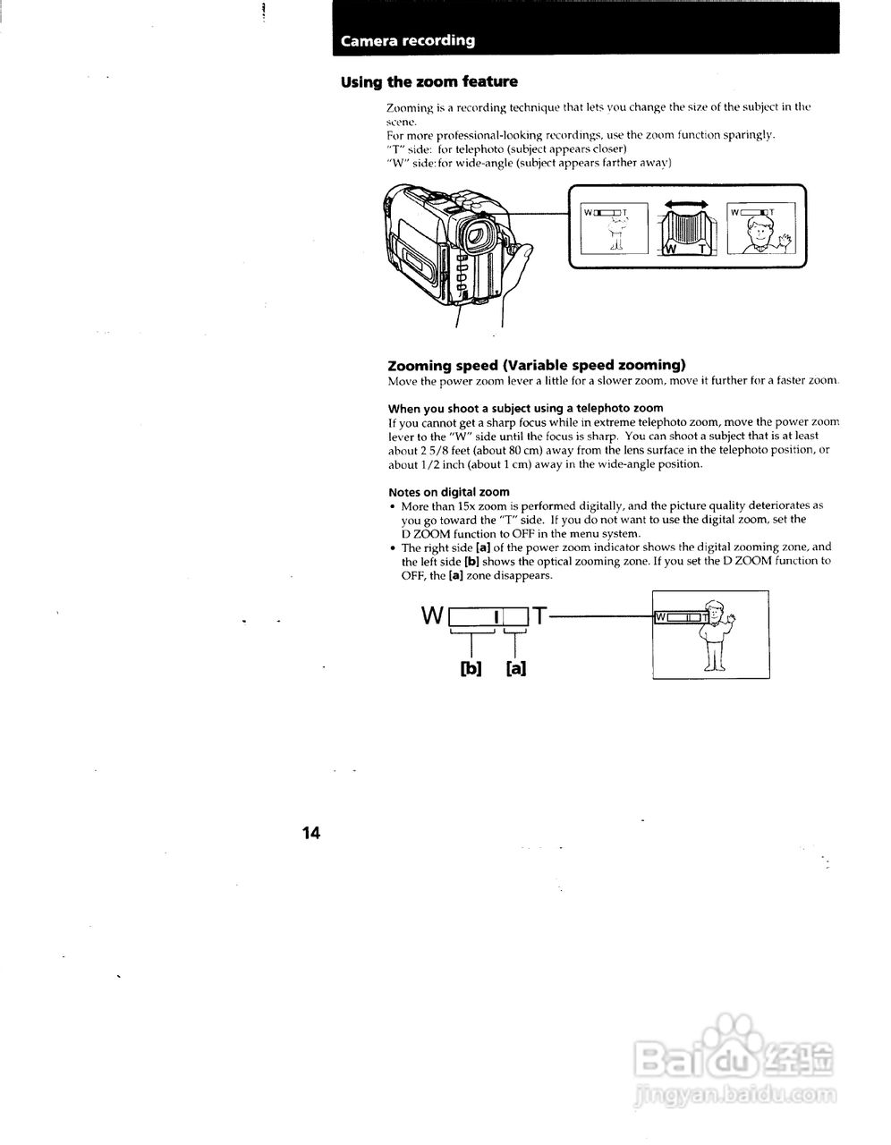 索尼CCD-TRV72模拟摄像机说明书:[2]