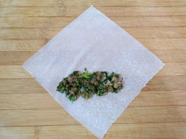 茴香大肉馅春卷