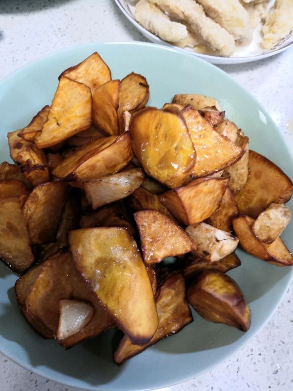 拔丝地瓜和山药