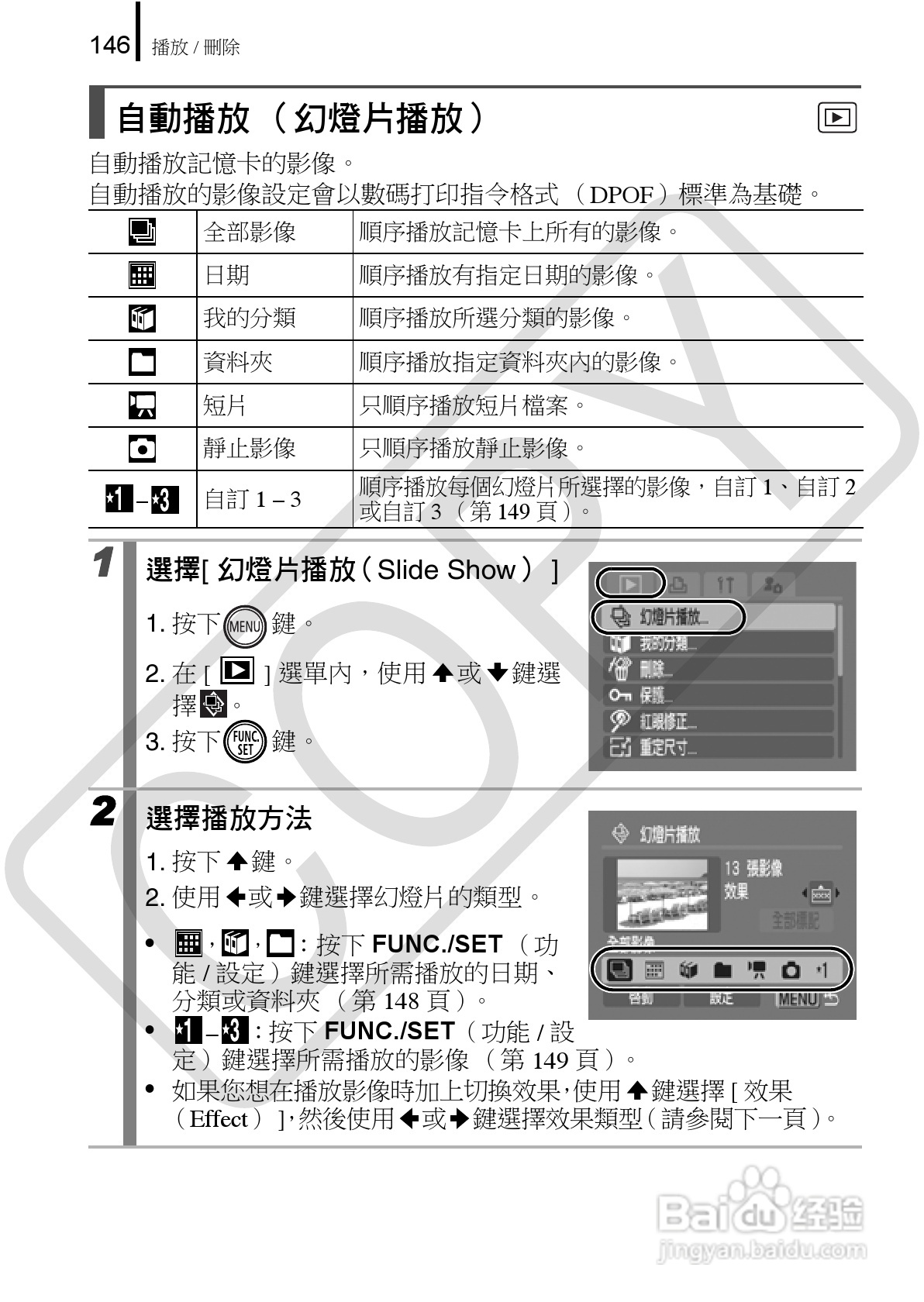Canon 960IS 数码相机使用说明书:[15]