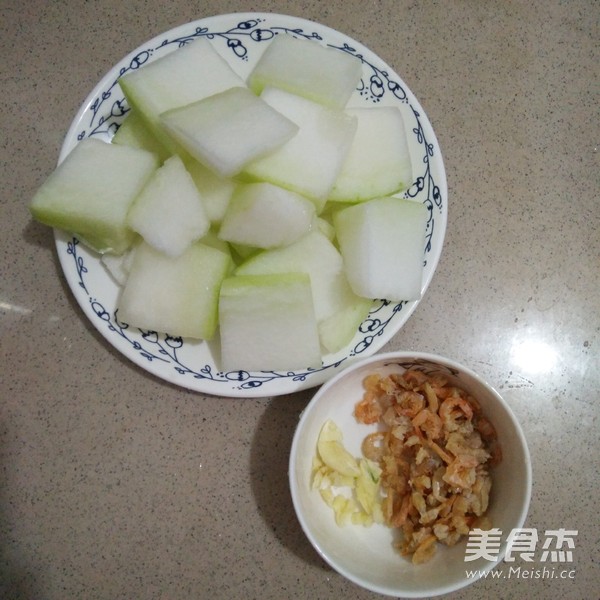 冬瓜海米汤的做法