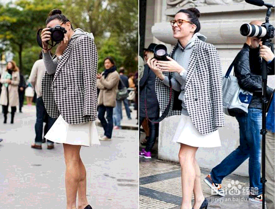经典复古千鸟格纹时髦有腔调,天王嫂昆凌也爱它