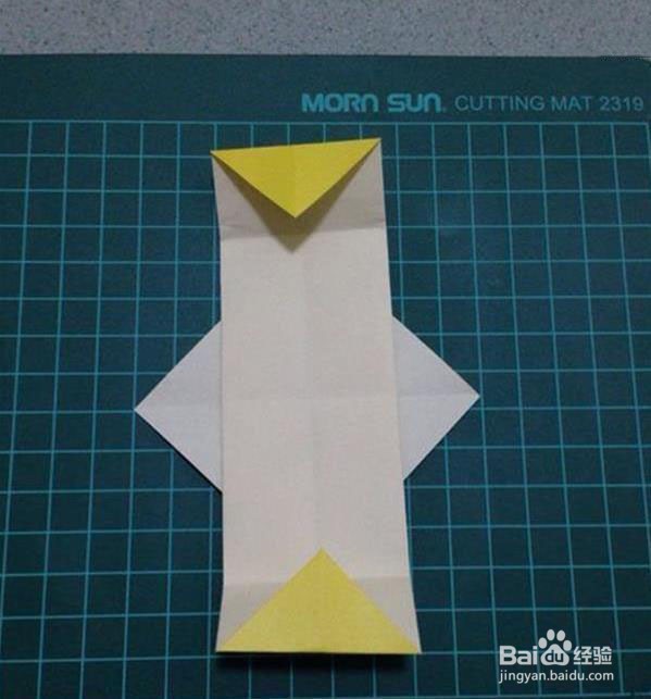 三角插折纸灯笼