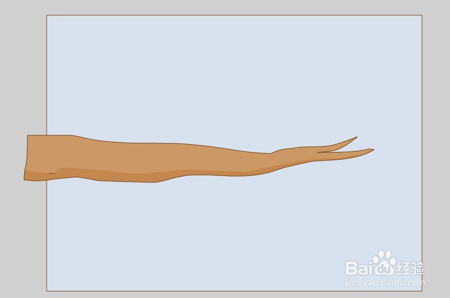 flash绘制一个站树枝背景效果