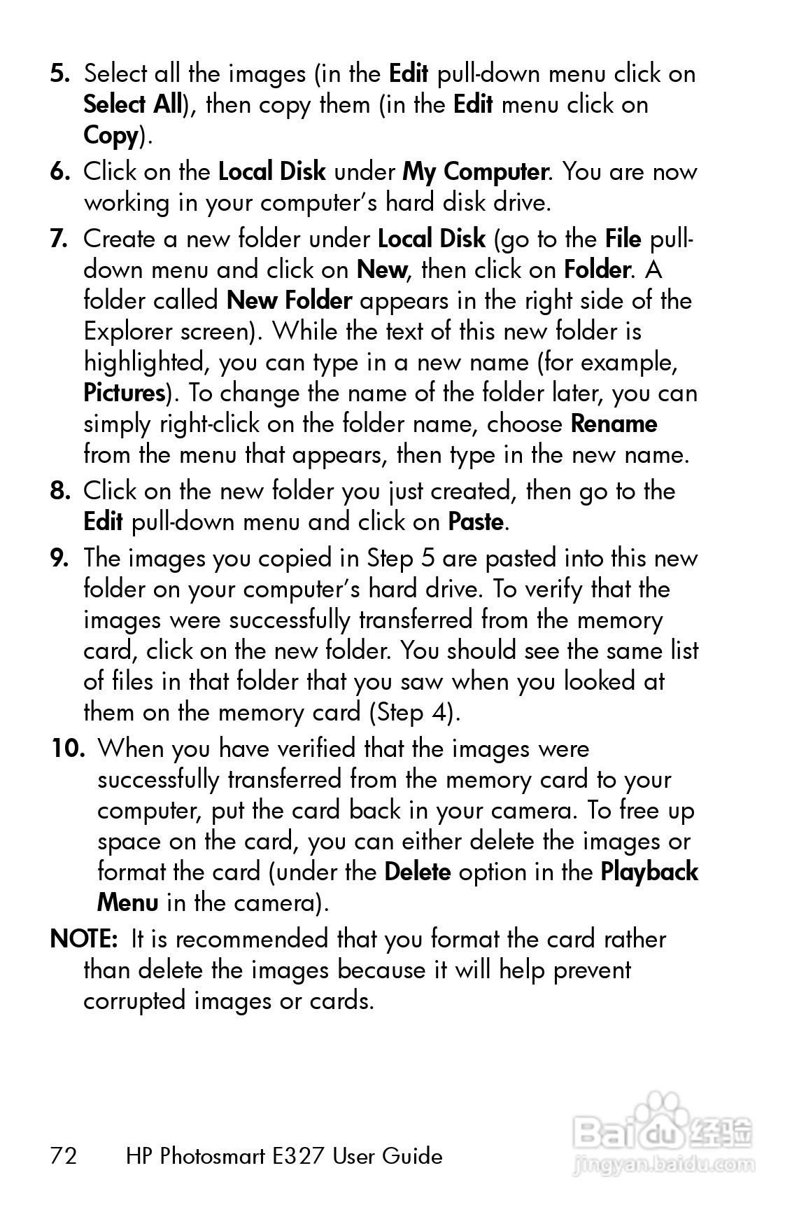 惠普Photosmart E327数码相机使用说明书:[8]