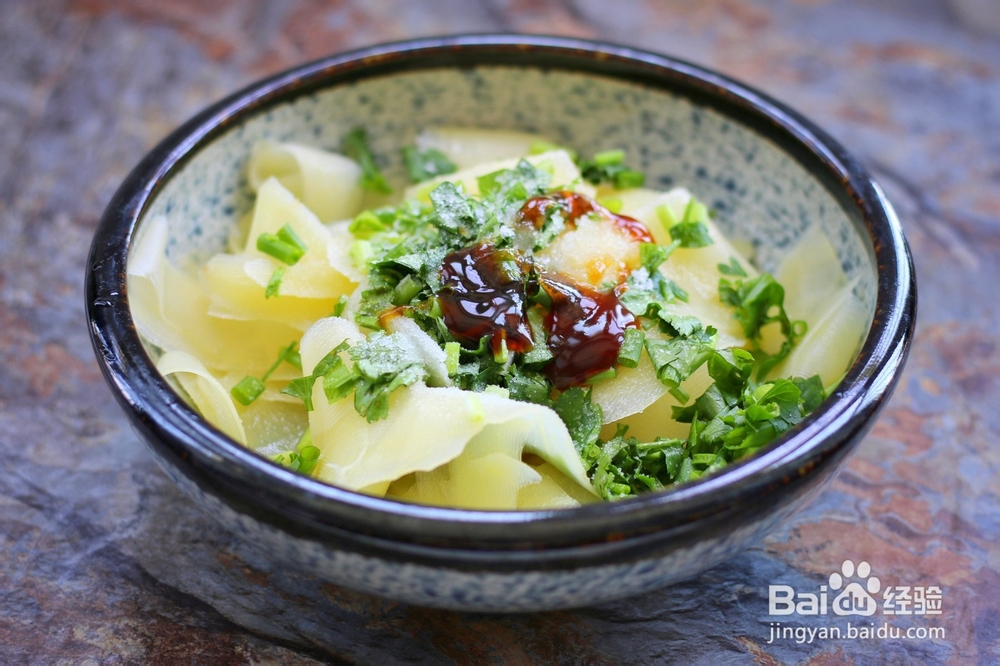 凉拌土豆片怎么做？