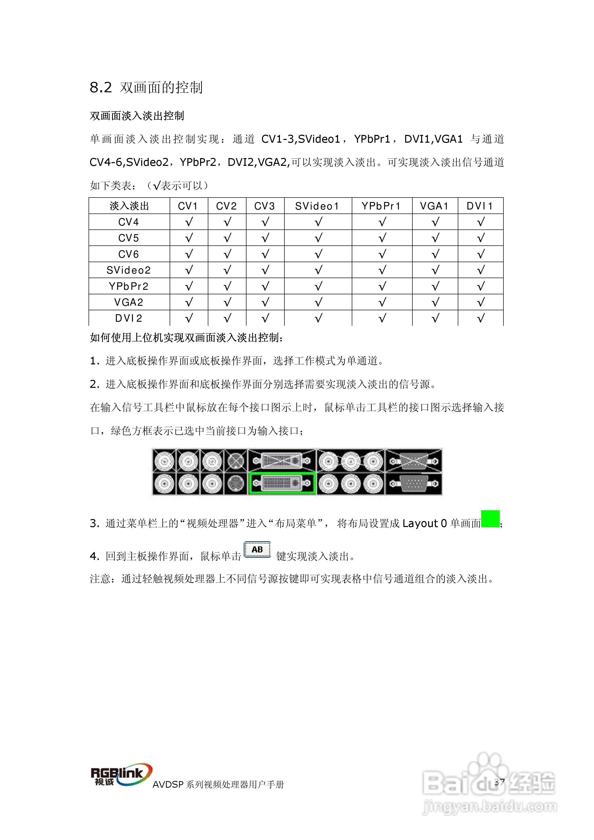 厦门视诚VSP709视频处理器用户手册V1.1:[4]