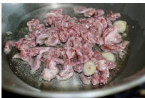 炒牛肉的家常做法