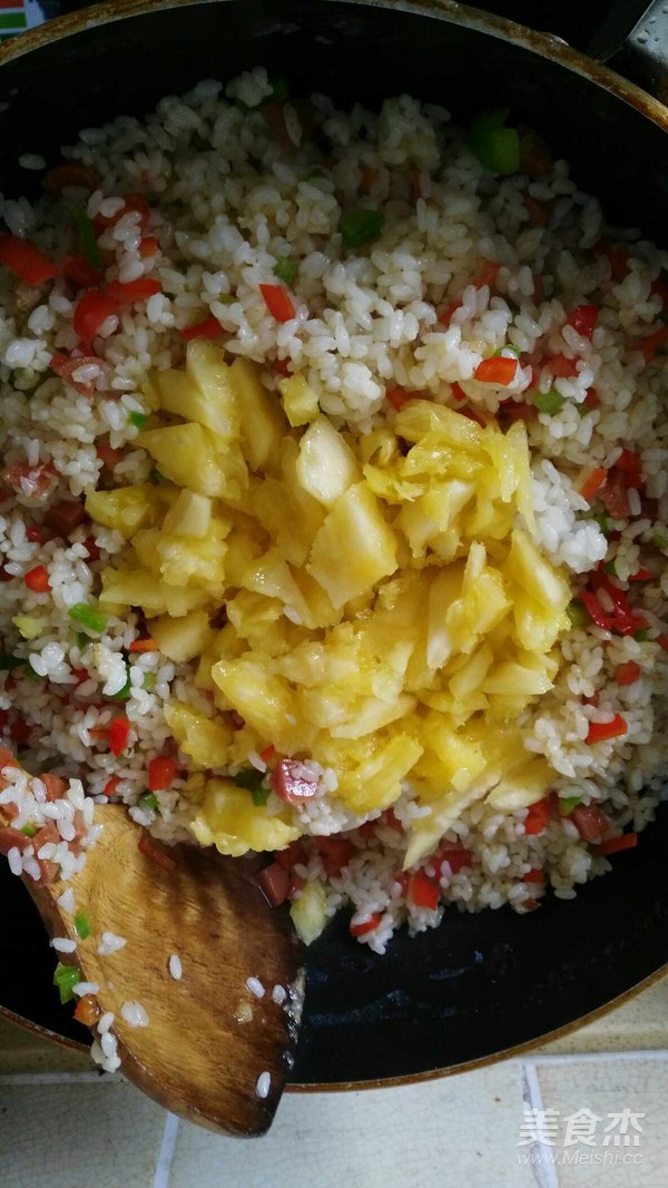 菠萝饭的家常做法