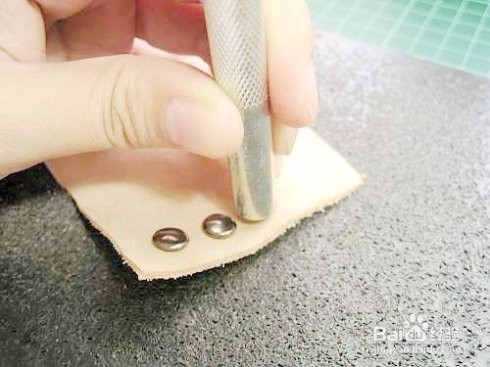 皮具铆钉如何安装