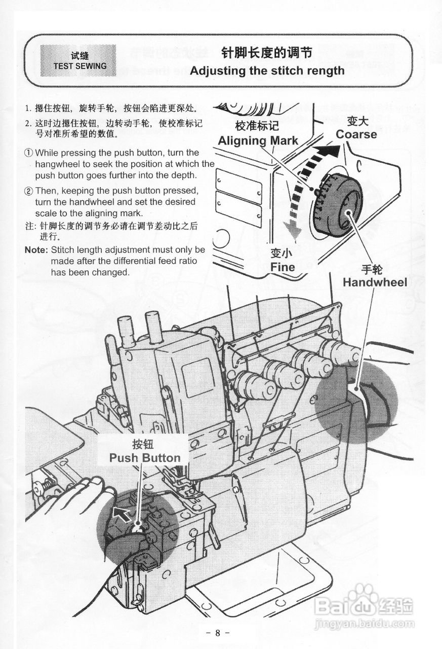 JK-788 796型超高速包缝机使用说明:[2]