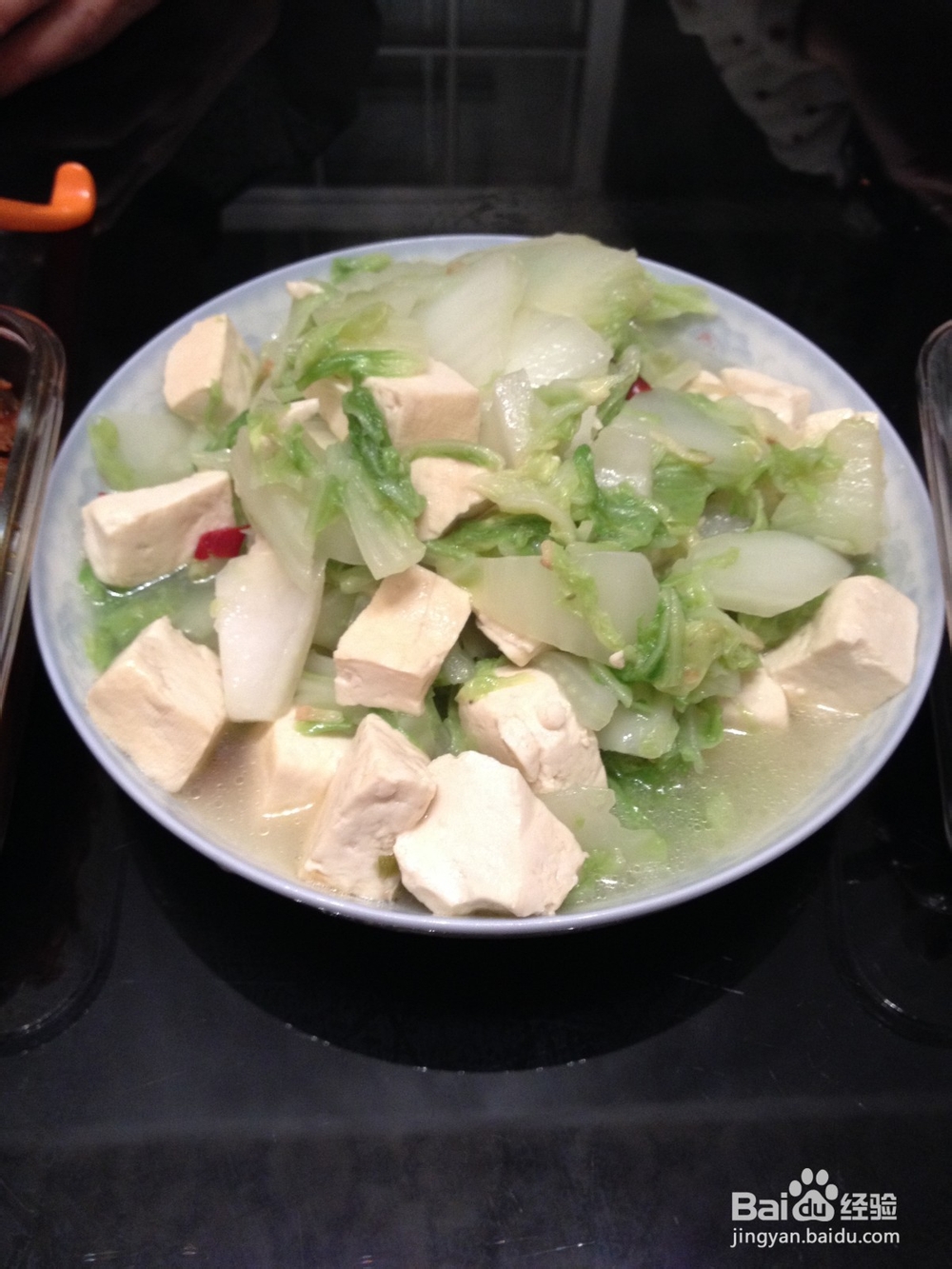 冬季里的温暖--白菜炖豆腐