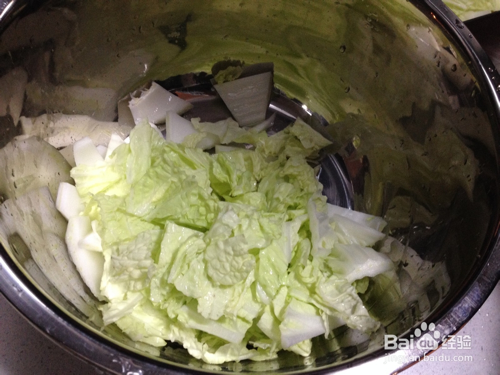 冬季里的温暖--白菜炖豆腐