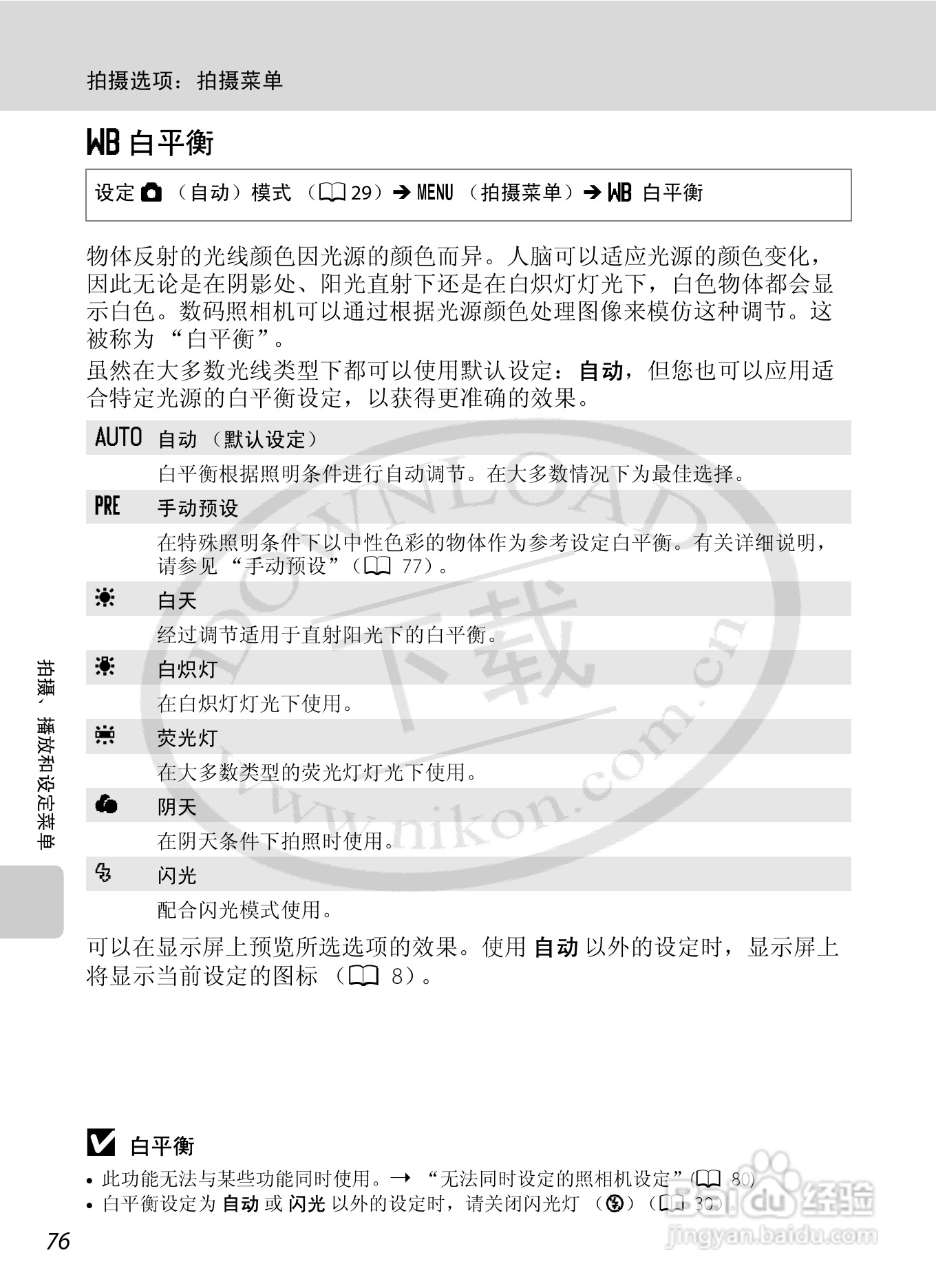 尼康L21L22数码相机说明书:[9]