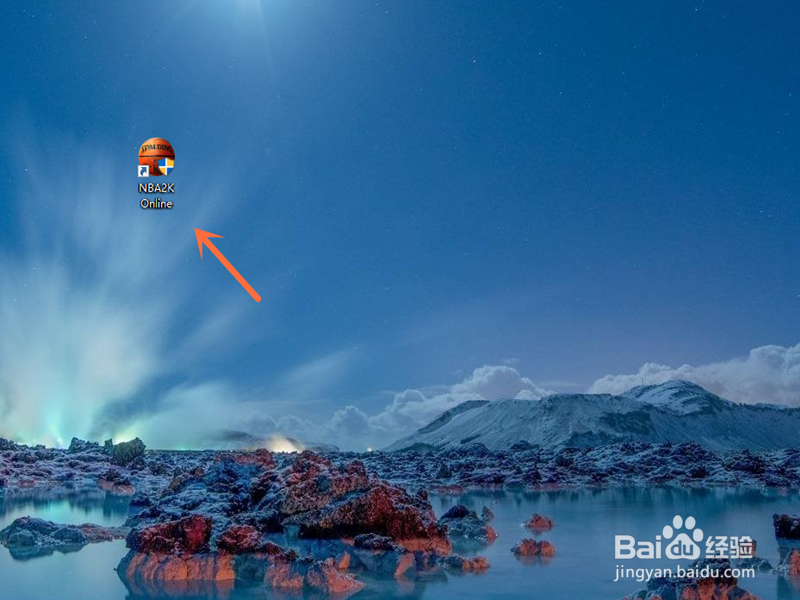 NBA2K online如何设置全屏？