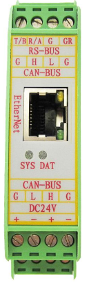 CANopen 主站转Modbus TCP模块如何安装