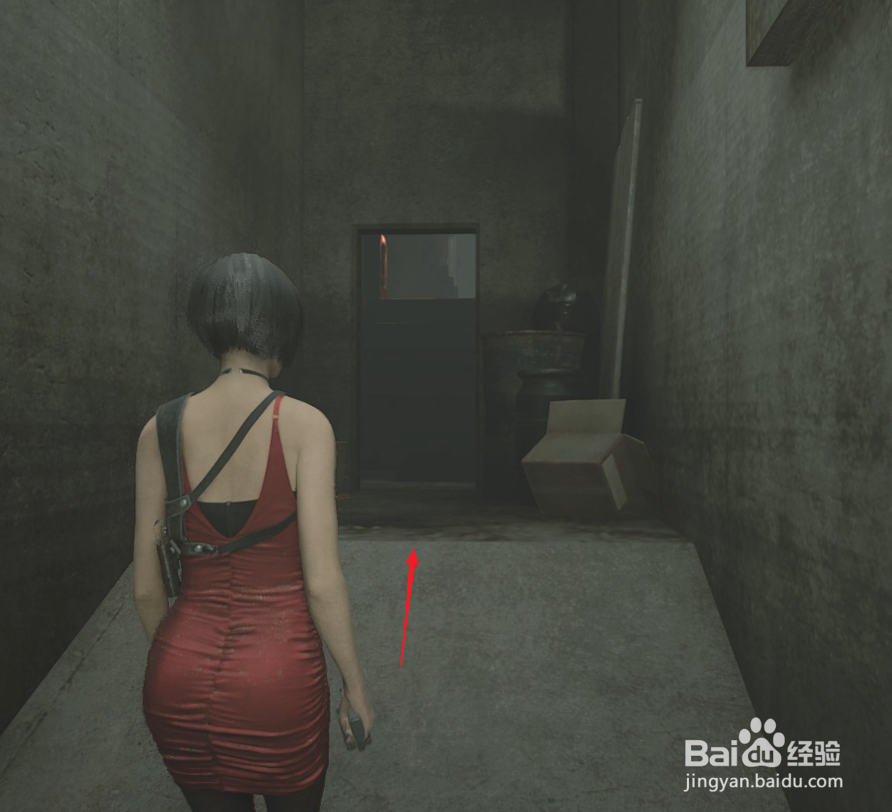 生化2重制版里昂里关攻略43:获得身份识别腕带