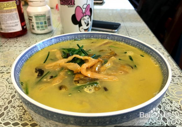 纯手工自制长鱼面