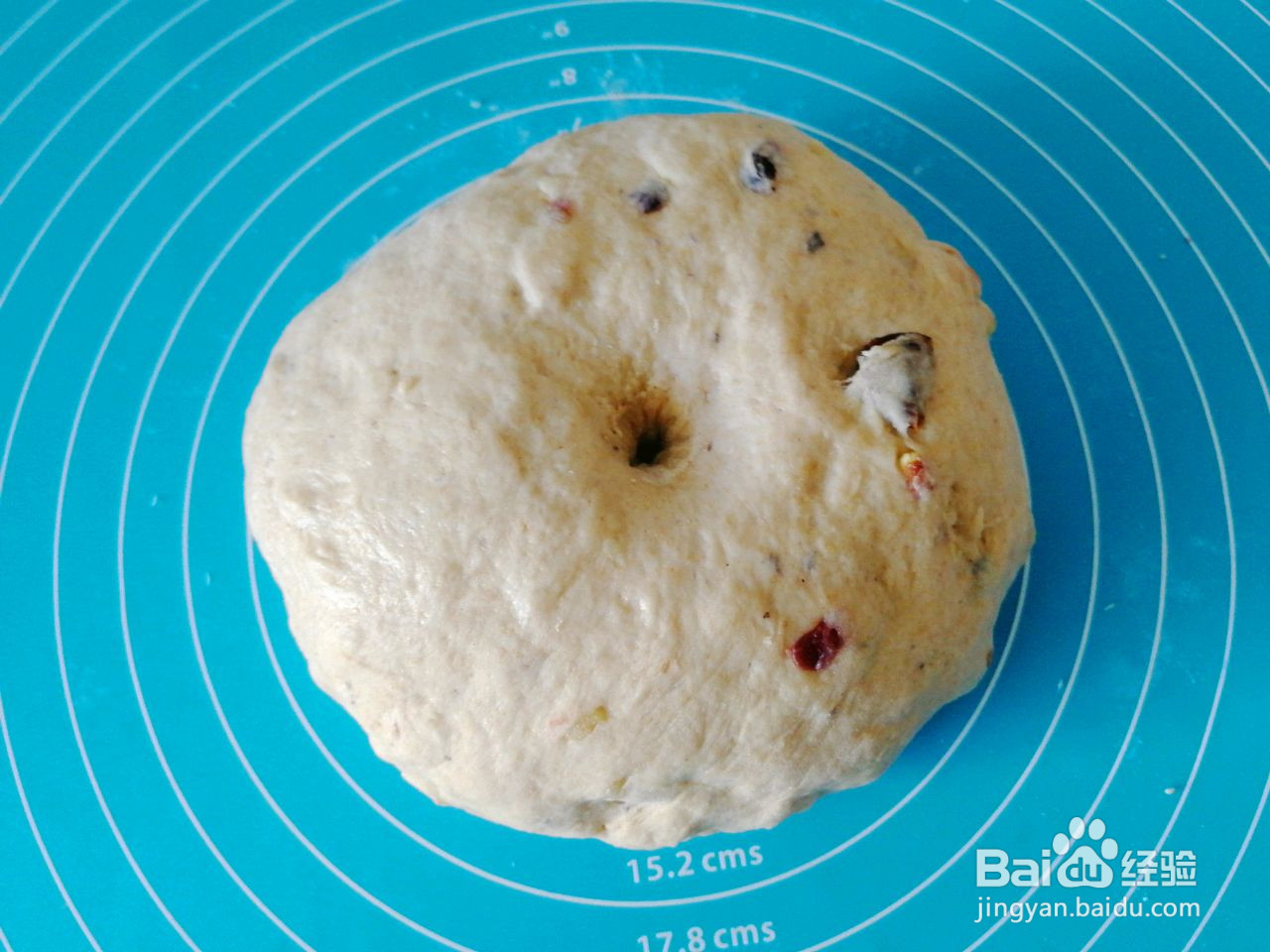 蔓越莓核桃全麦软欧包的做法