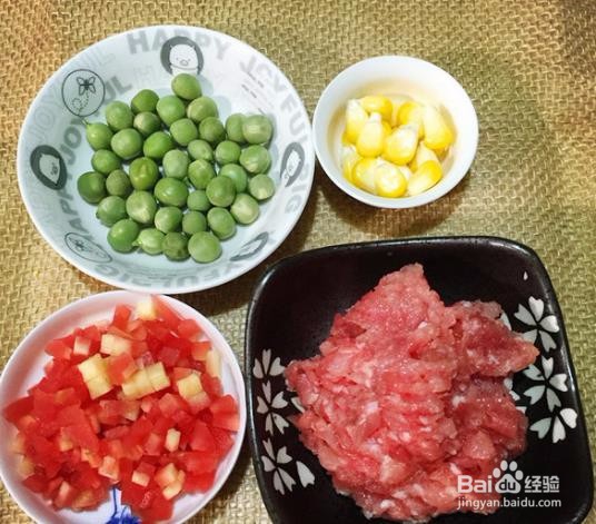 好吃好看的缤纷糯米蛋