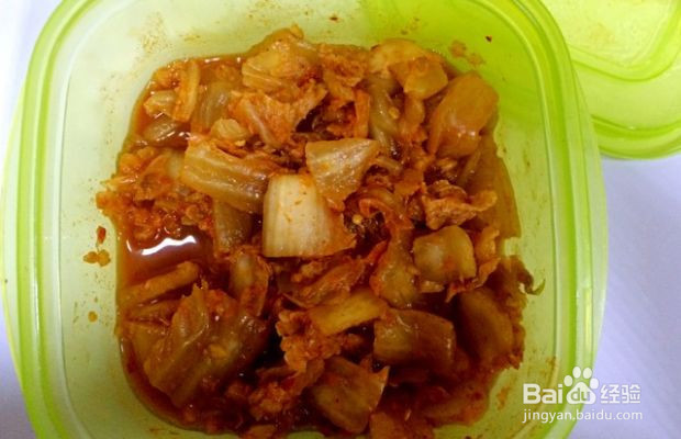 家常版的辣白菜做法