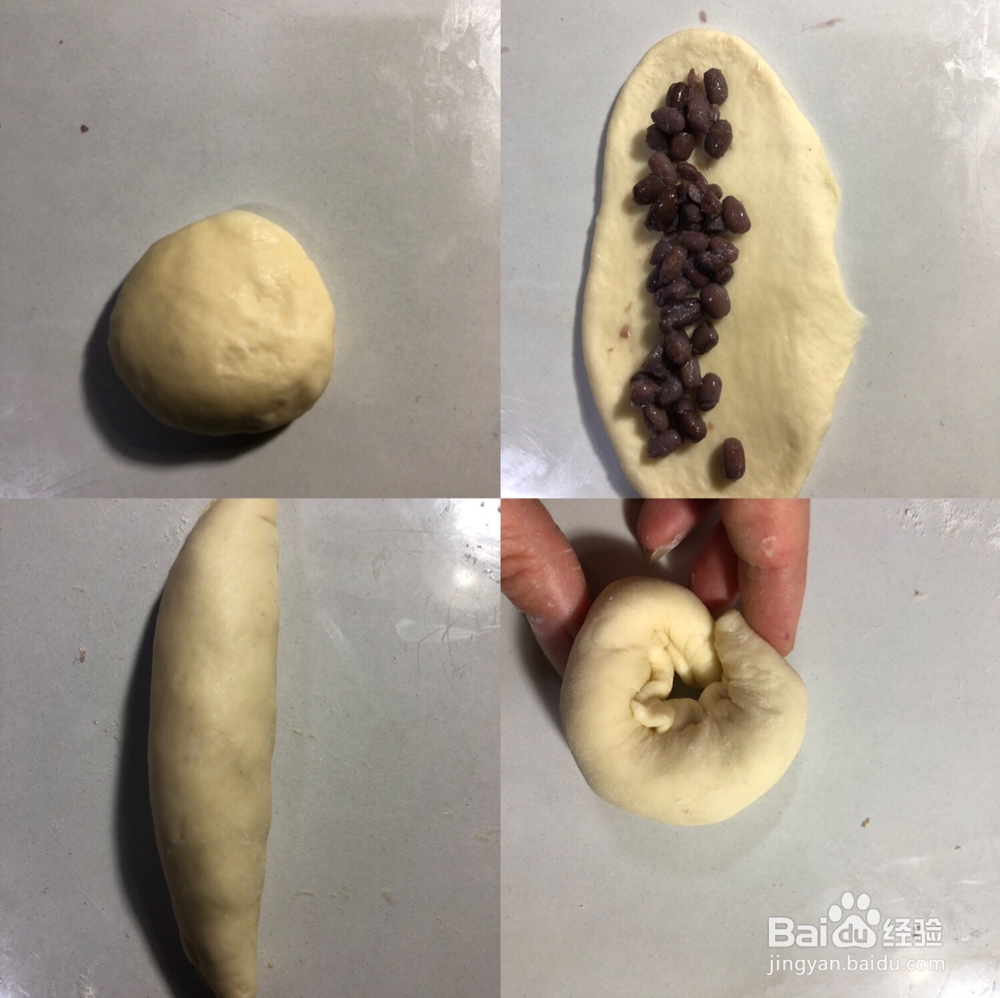 心心念念的蜜豆小面包