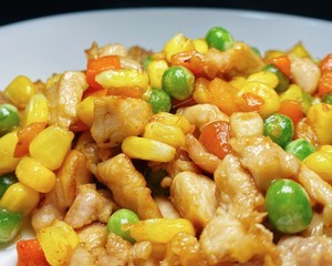 如何做玉米鸡丁