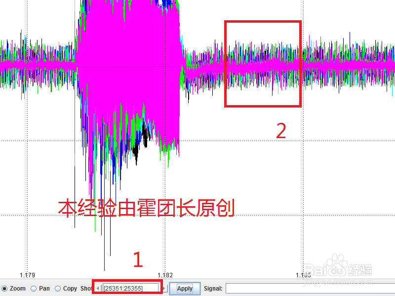 SCOPE区分不同颜色曲线炮号的两种方法