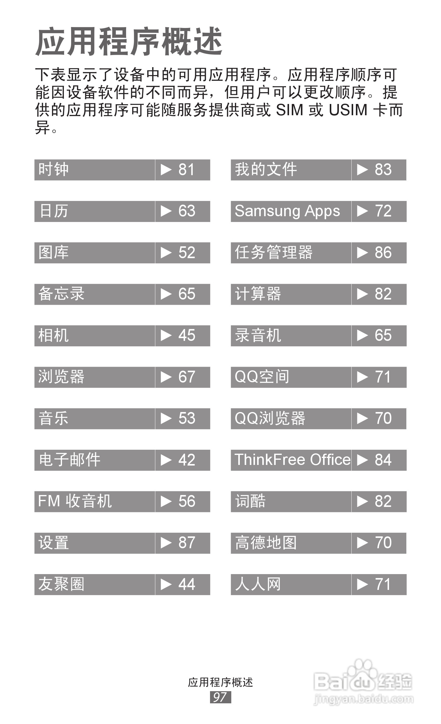 三星GT-B5510手机使用说明书:[10]